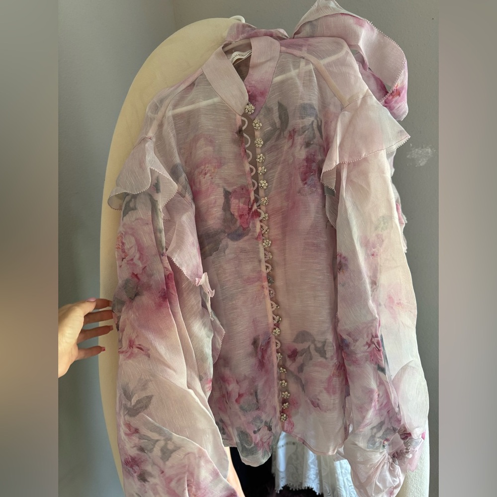 Zimmermann blouse and skirt size medium size 1 - Picture 7 of 8